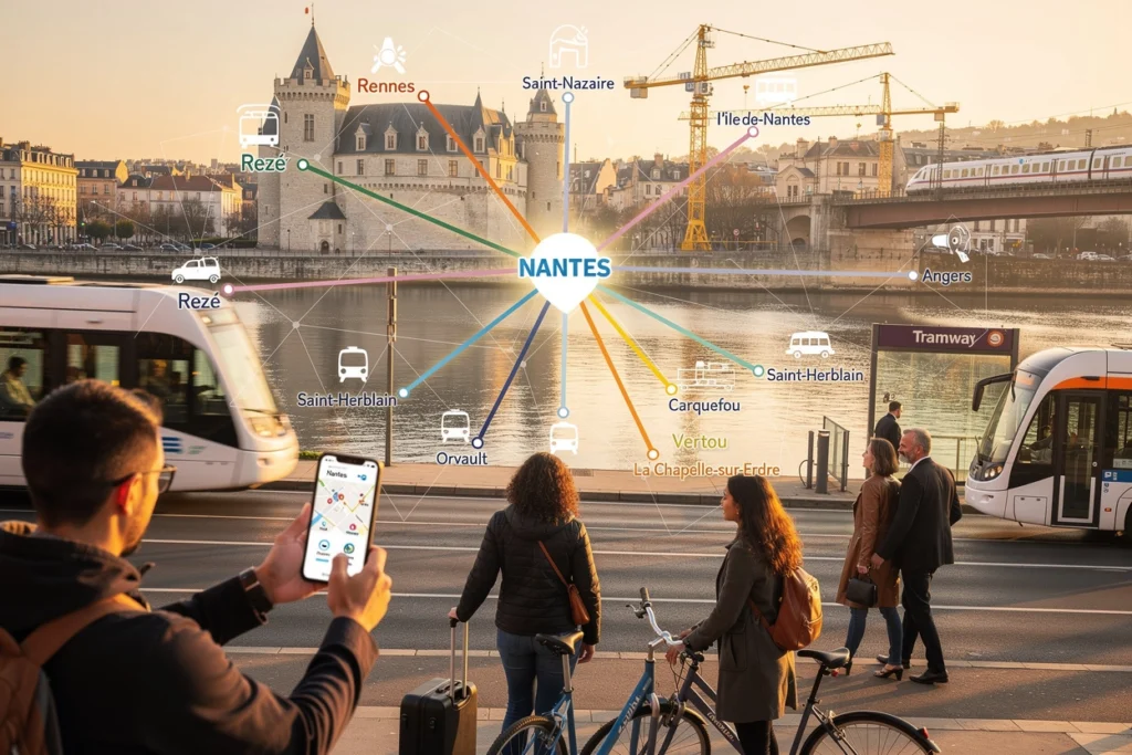 se déplacer facilement à Nantes